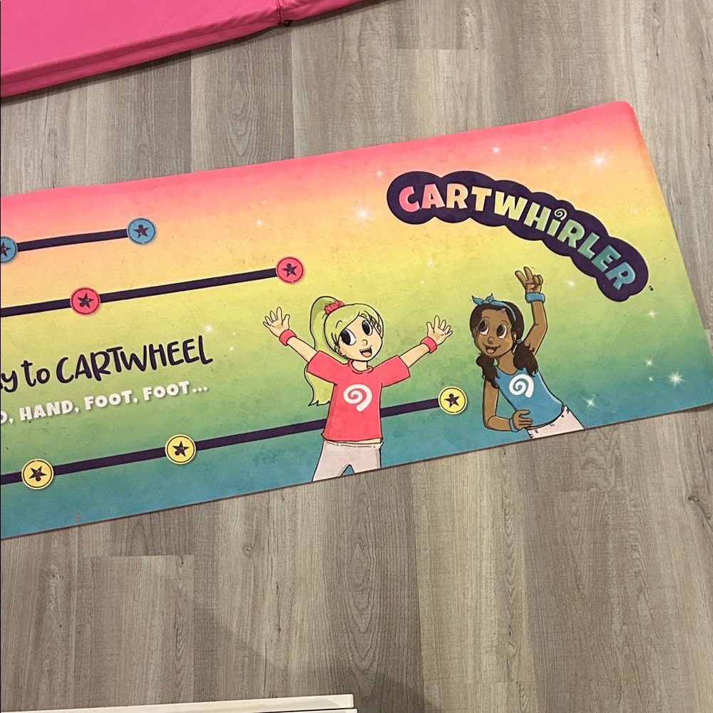 Colorful Cartwheeling Mat